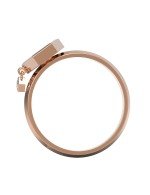 Кольцо из золота c бриллиантами и малахитом