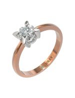 Кольцо из золота c бриллиантами