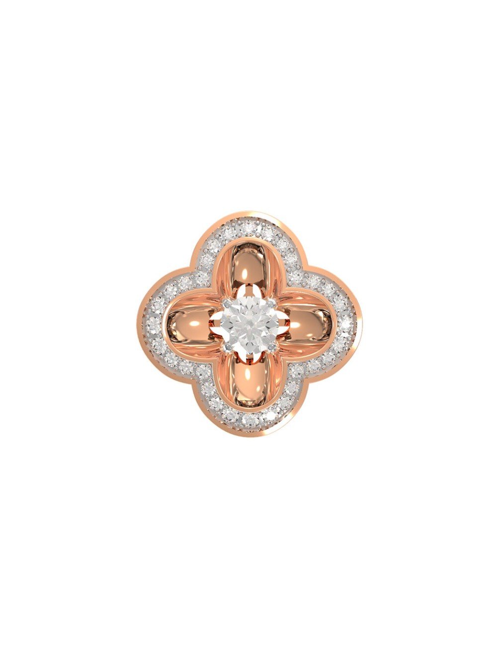 Подвеска из золота c бриллиантами