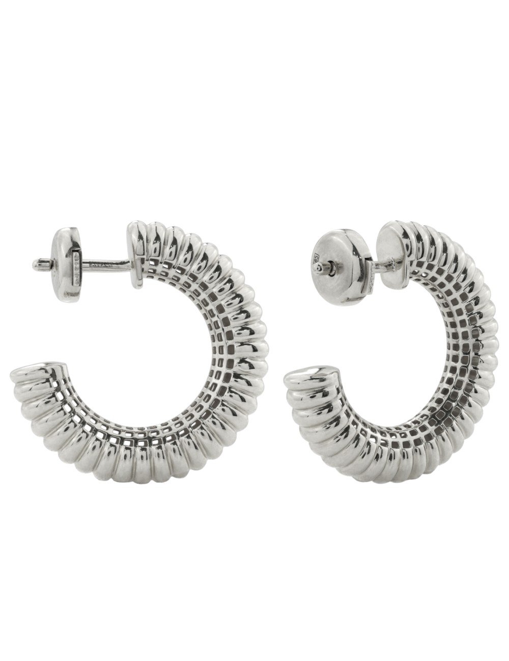 Серьги из белого золота