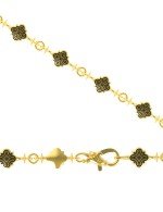 Цепь из лимонного золота