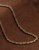 Цепь из лимонного золота
