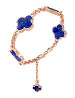 Браслет из золота c лазуритом