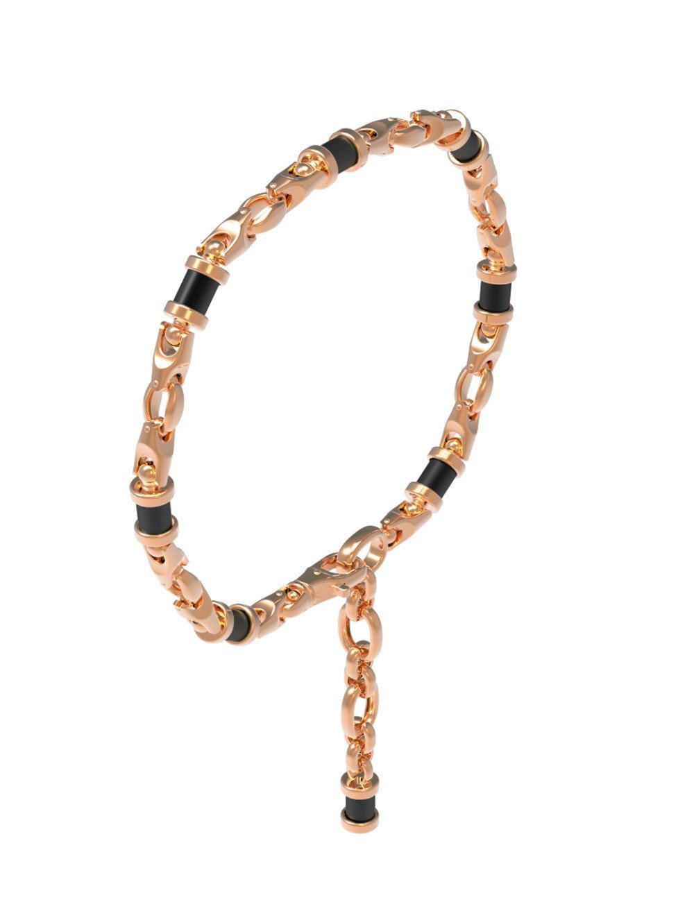 Браслет из золота c ониксом