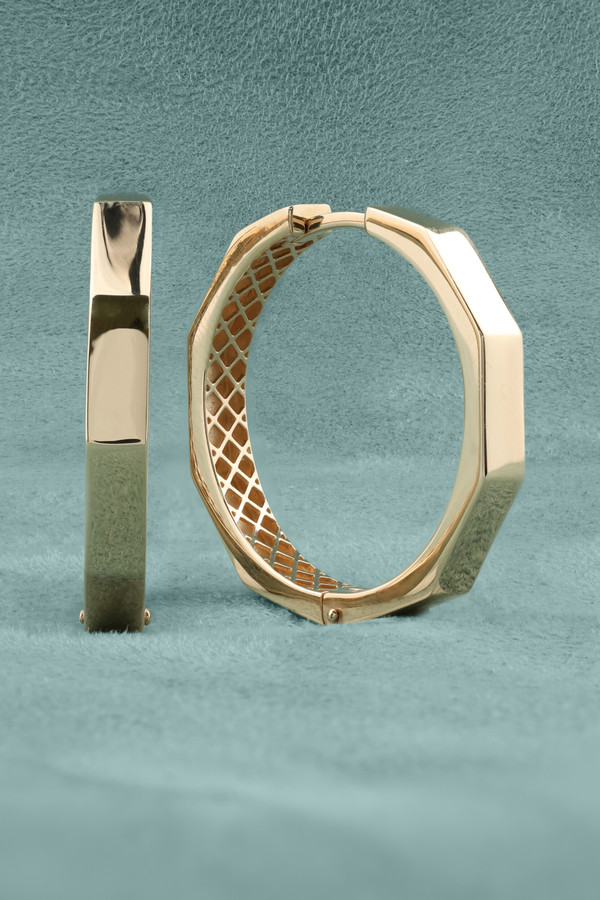 Серьги из красного золота 585 пробы