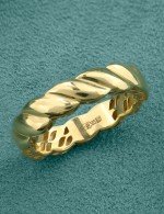 Кольцо из лимонного золота