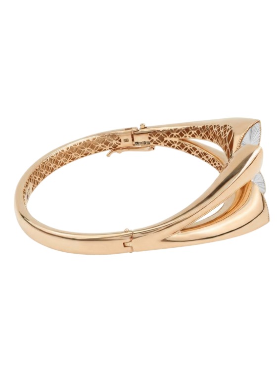 Браслет из красного золота 585 пробы c рубином