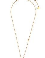 Колье из золота c бриллиантами и лазуритом