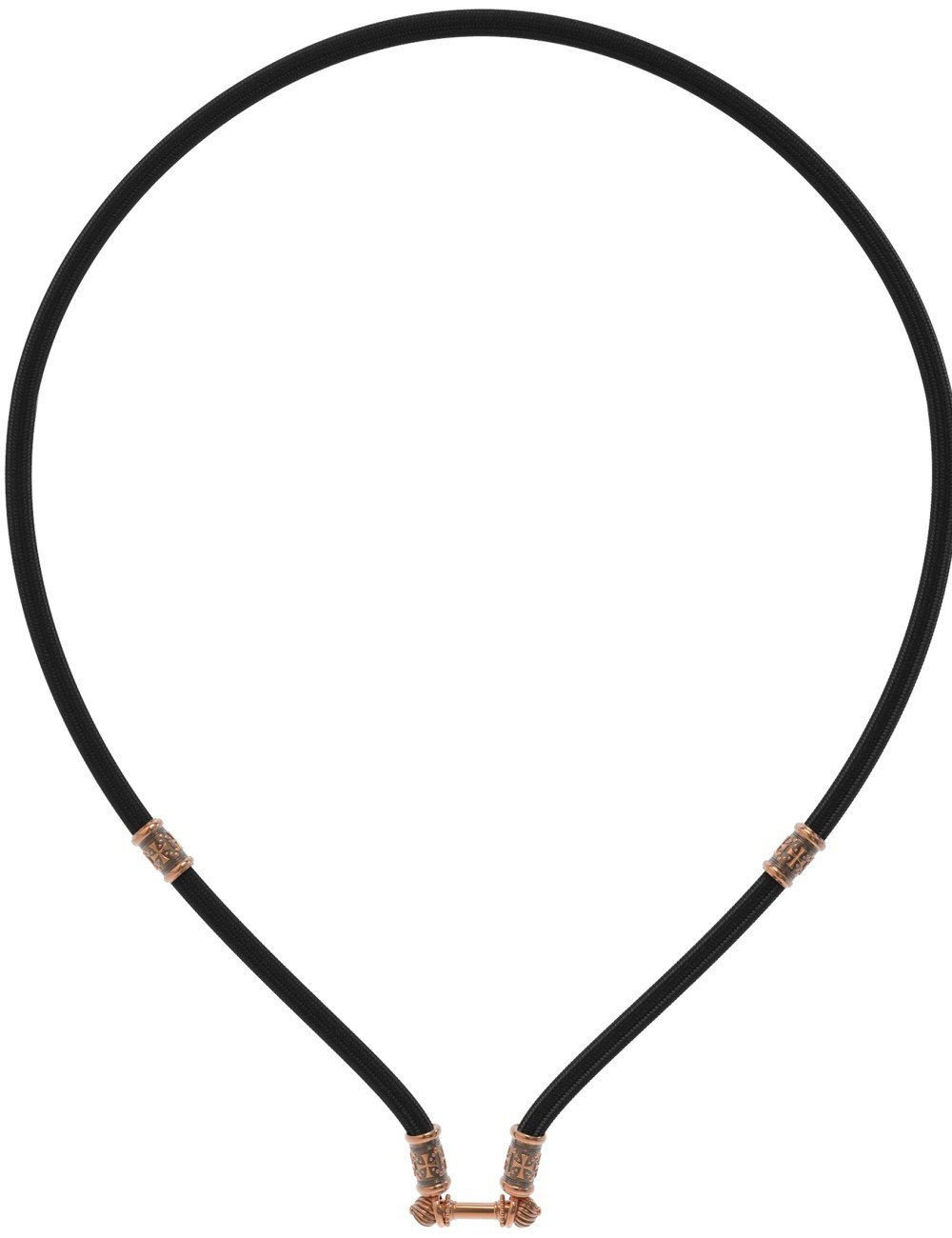 Шнурок шёлковый из золота c шёлковым шнурком