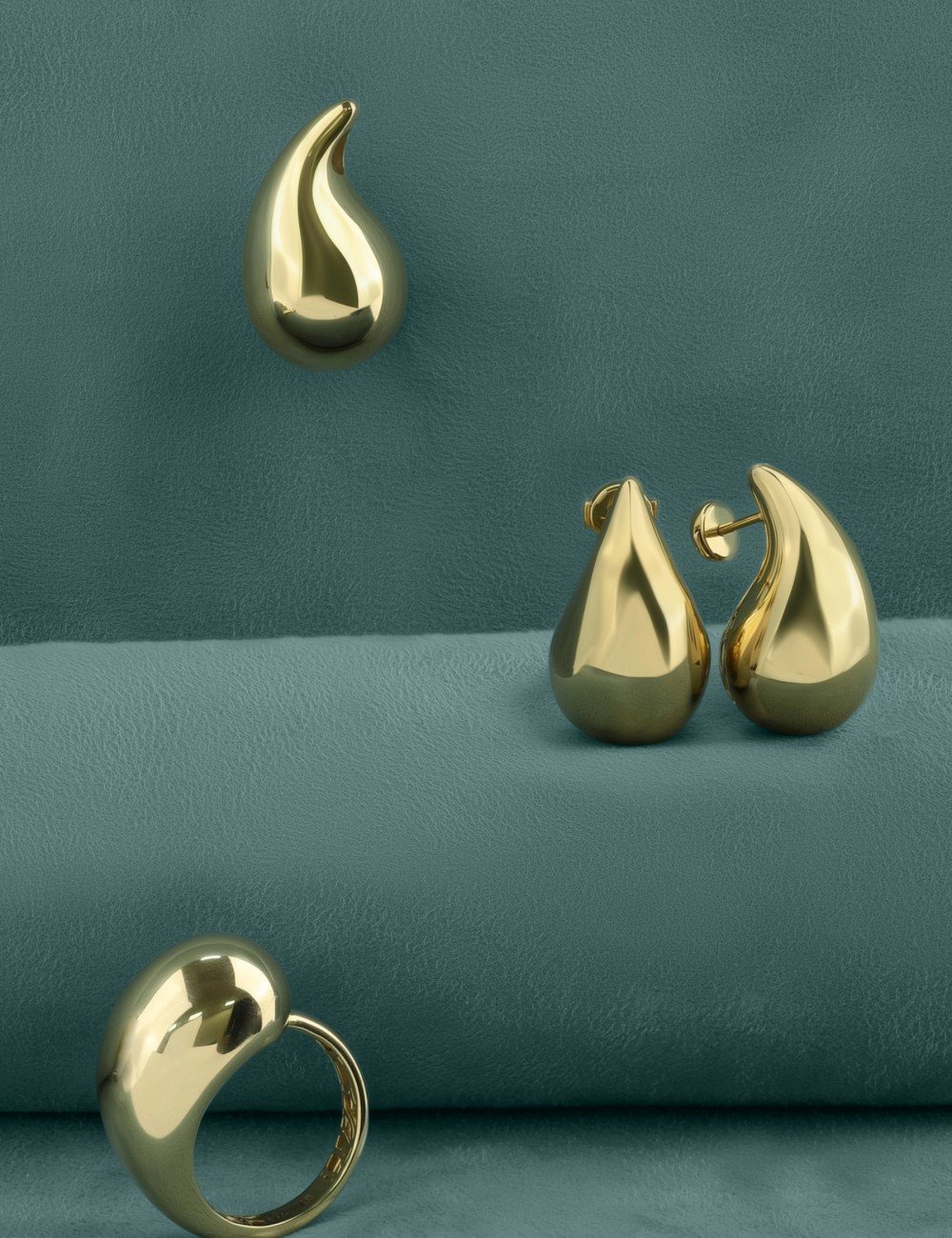 Подвеска из лимонного золота