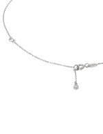 Колье из белого золота c бриллиантами и ониксом