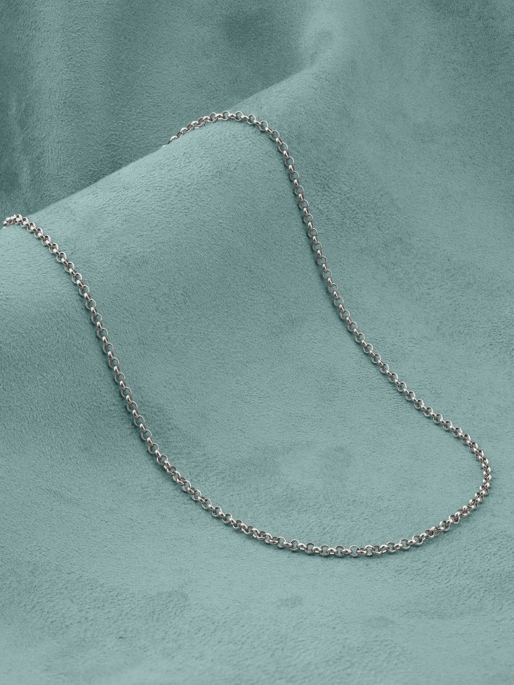 Цепь из белого золота 585 пробы