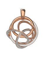 Подвеска из золота c бриллиантами