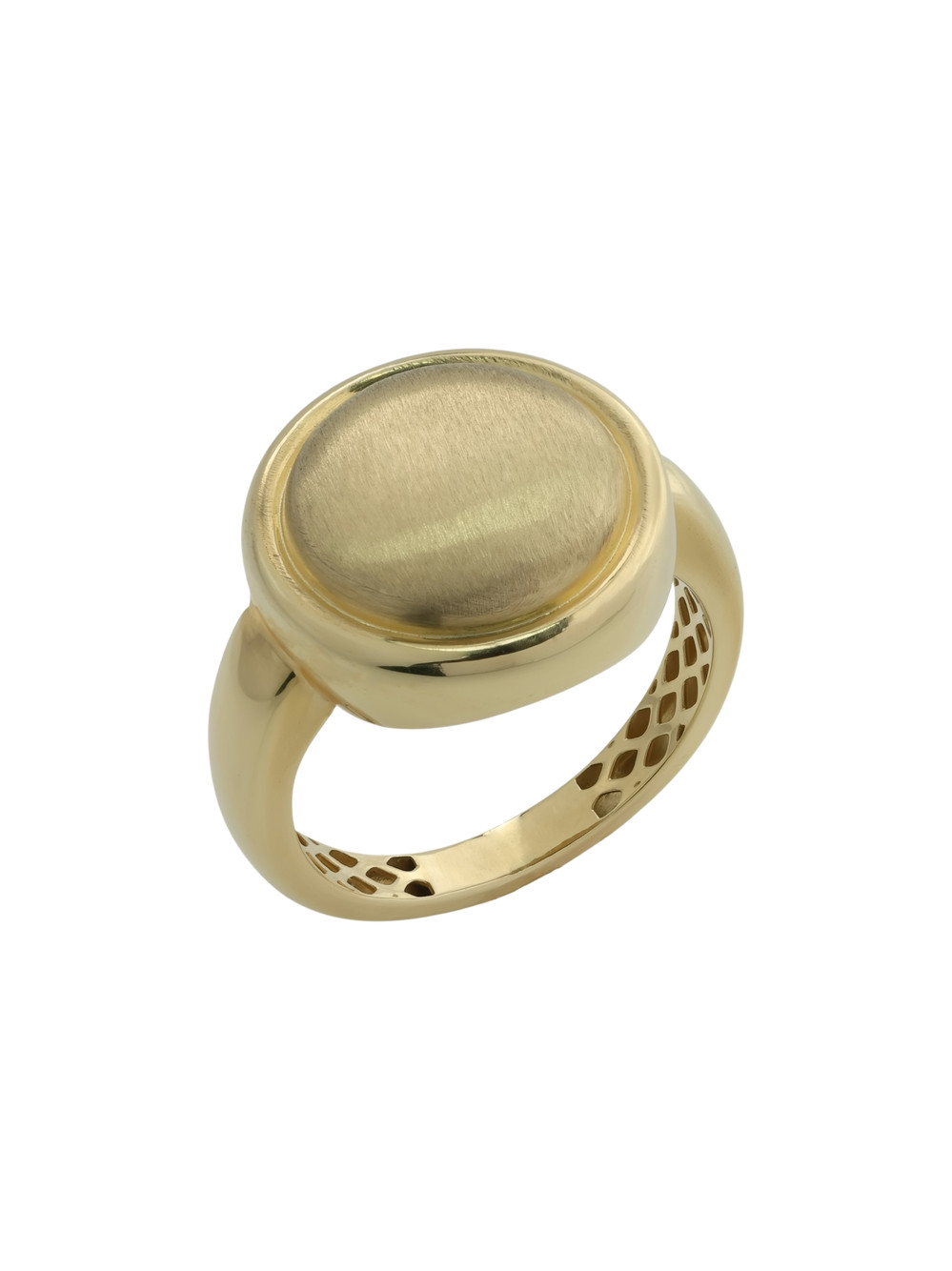 Кольцо из лимонного золота 585 пробы