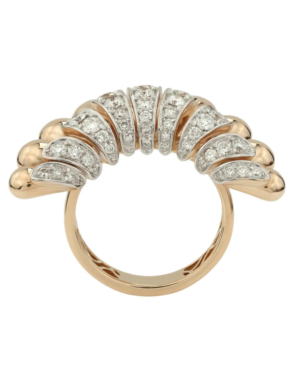 Кольцо из золота c бриллиантами