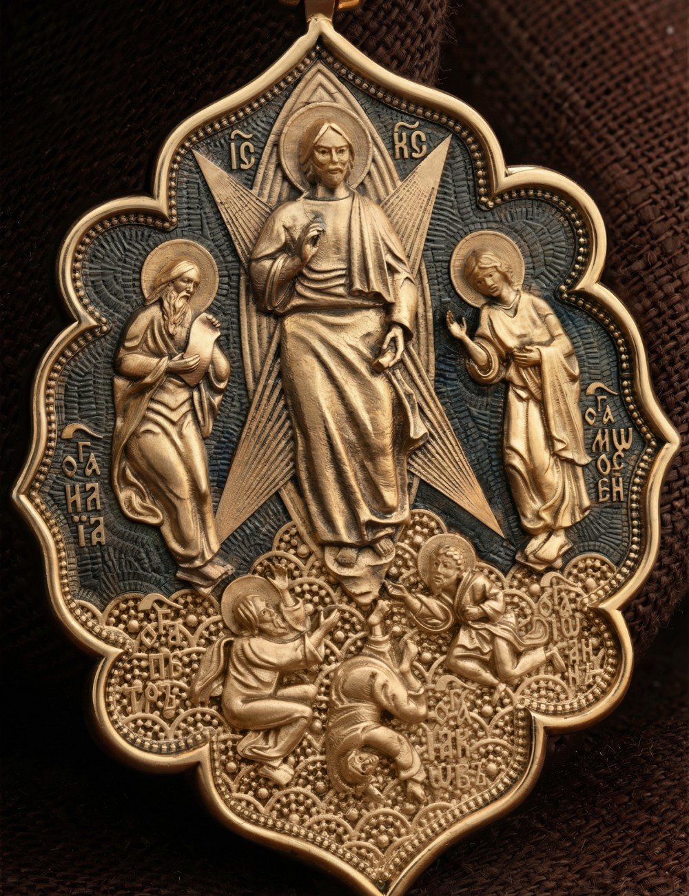 Образок из золота