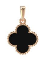 Подвеска из золота c ониксом