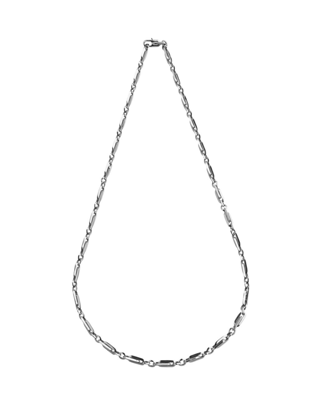 Цепь из белого золота