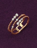 Кольцо из золота c бриллиантами