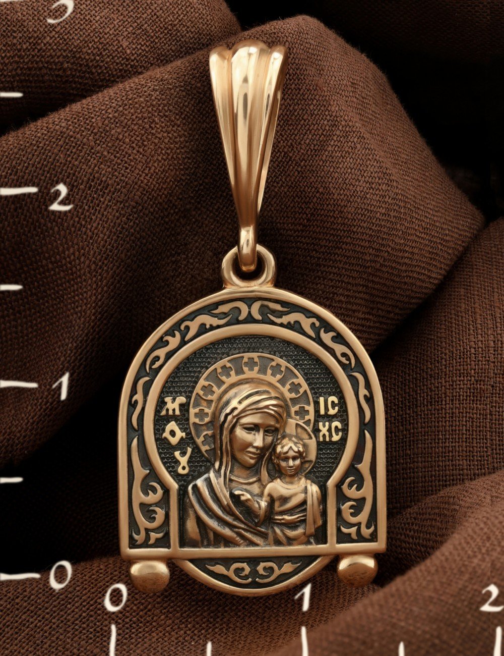 Образок из золота