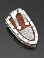 Образок из белого золота c деревом груши