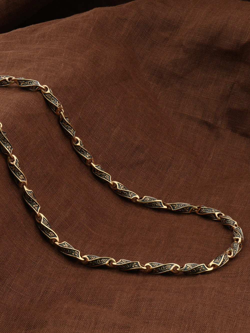 Цепь из красного золота 585 пробы