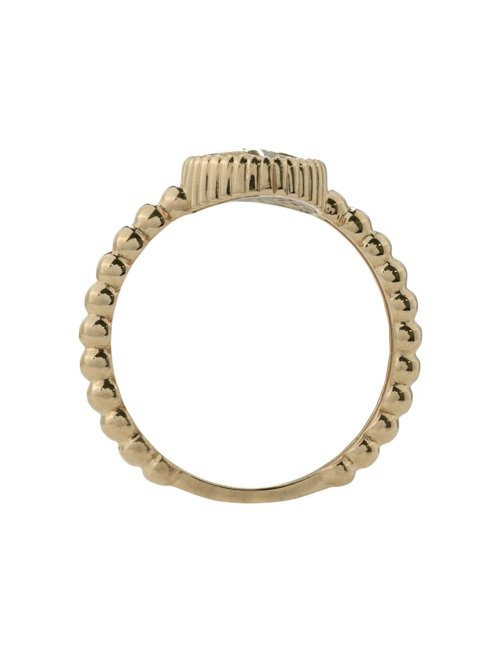 Кольцо из золота c бриллиантами и ониксом