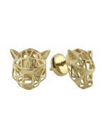 Серьги из лимонного золота