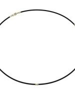 Шнурок шёлковый из зелёного золота c шёлковым шнурком