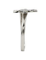 Кольцо из белого золота c бриллиантами