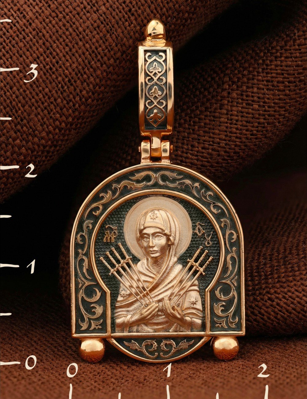 Образок из золота