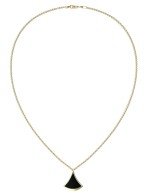 Колье из лимонного золота c ониксом