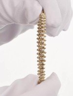 Браслет из лимонного золота c бриллиантами