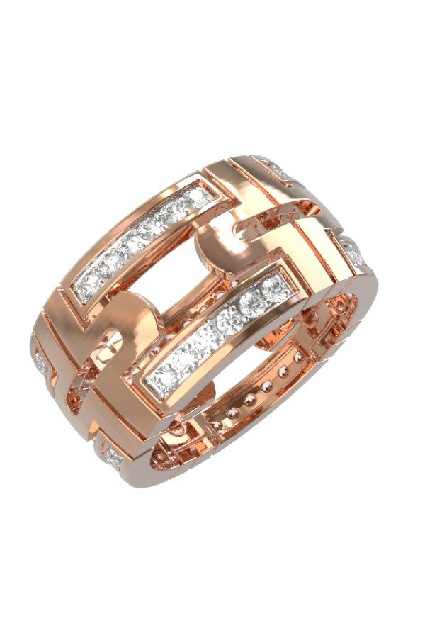 Кольцо из золота c бриллиантами