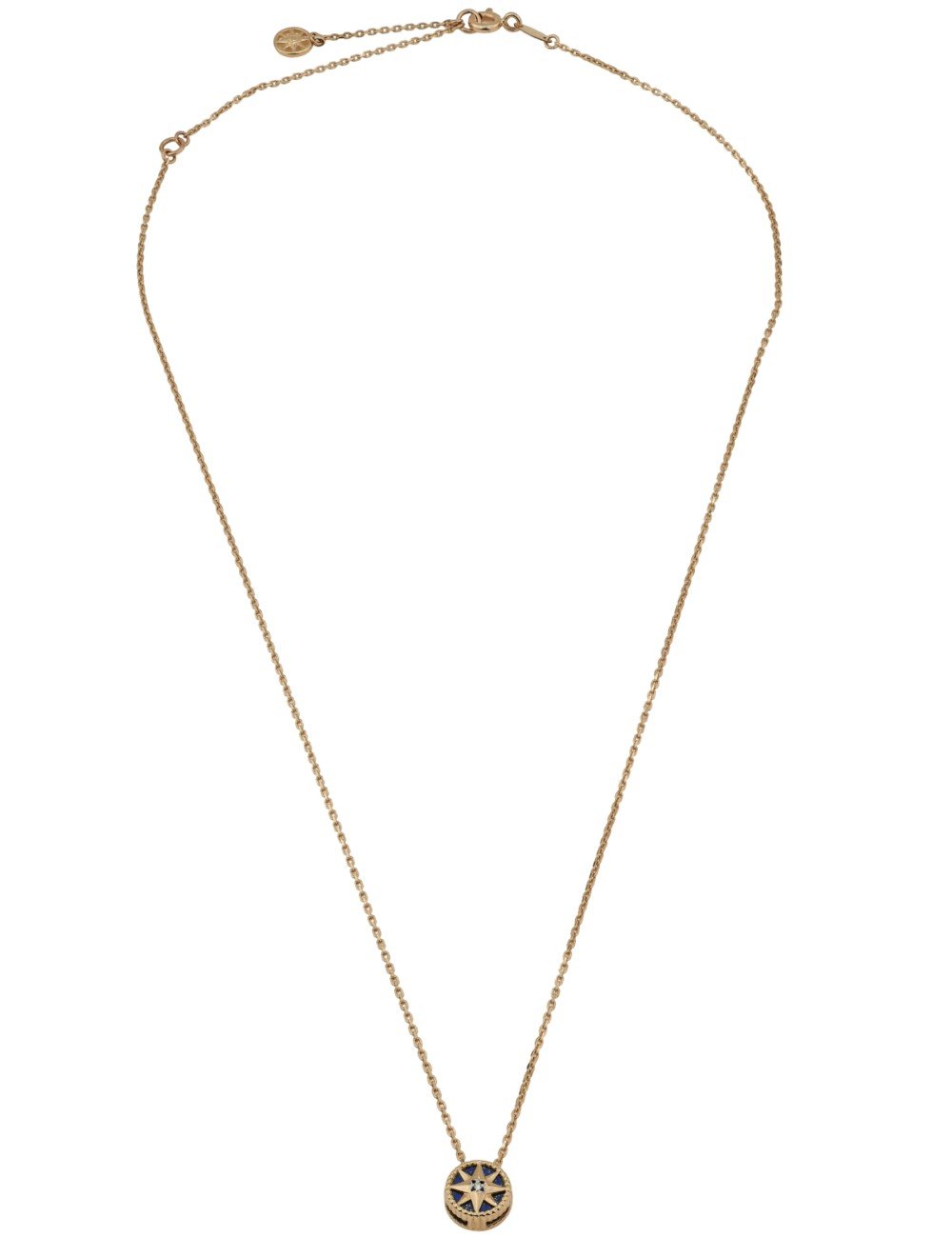 Колье из золота c бриллиантами и лазуритом