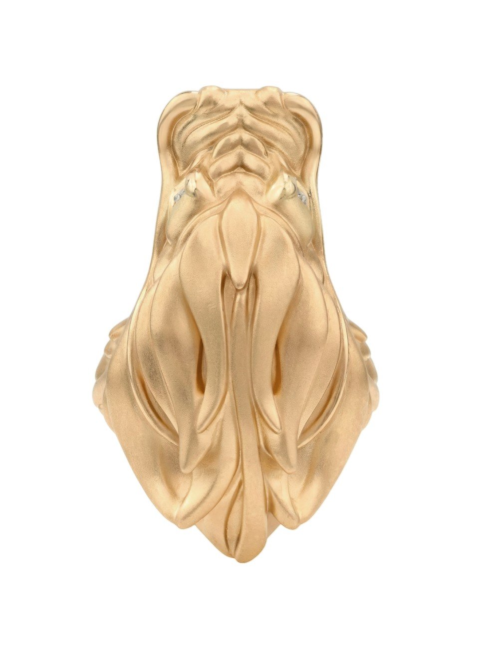 Кольцо из золота c бриллиантами