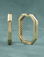 Серьги из лимонного золота