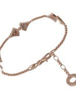 Браслет из золота c бриллиантами и перламутром