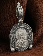 Образок из белого золота