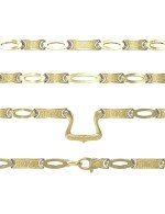 Цепь из лимонного золота