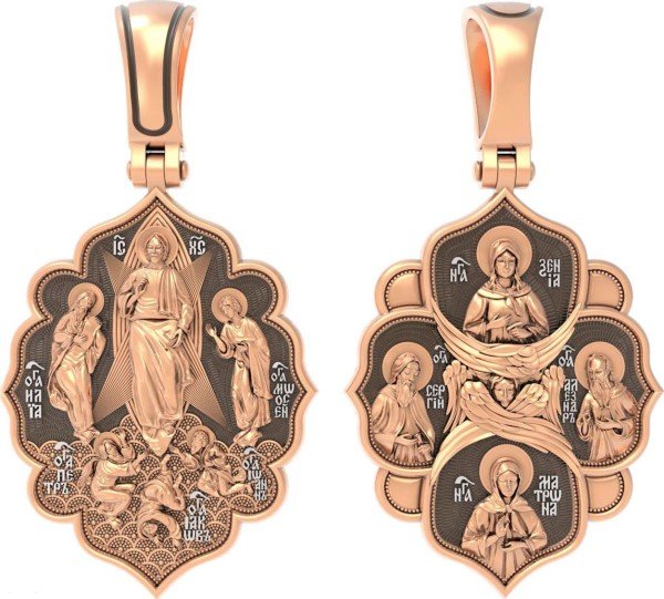 Образок из золота