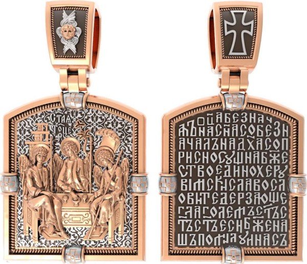 Образок из золота