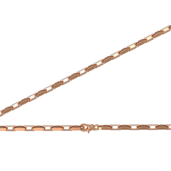 Цепь из красного золота 585 пробы