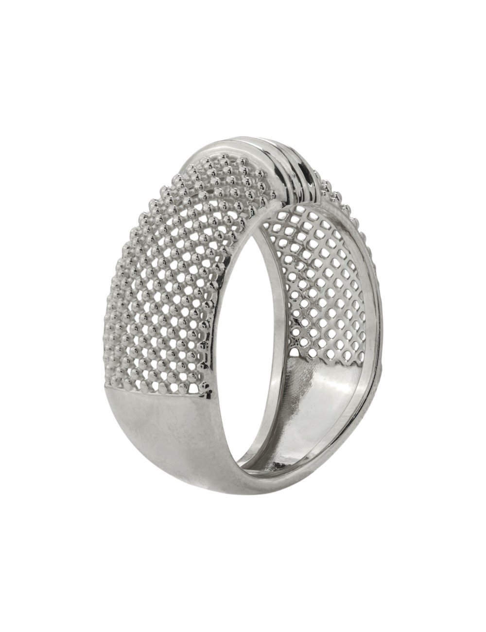 Кольцо из белого золота