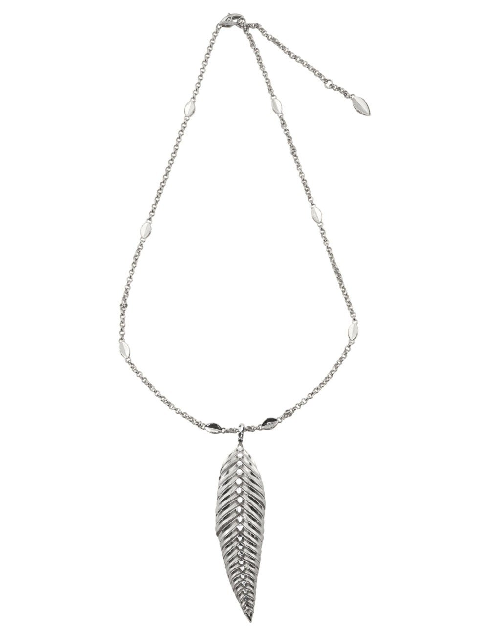 Колье из белого золота