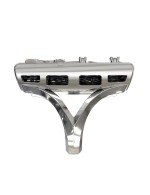 Кольцо из белого золота c бриллиантами и ониксом