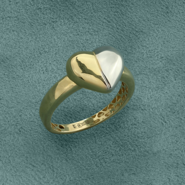 Кольцо из лимонного золота 585 пробы