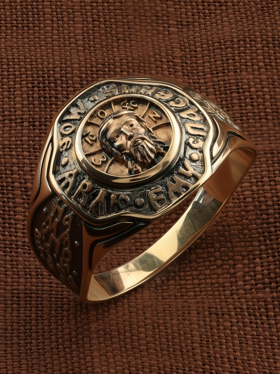 Кольцо из красного золота 585 пробы