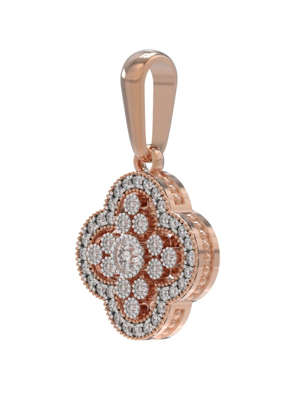 Подвеска из золота c бриллиантами