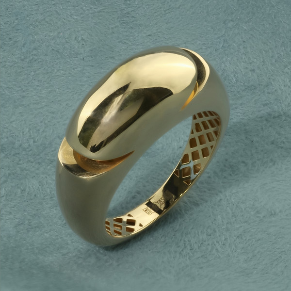 Кольцо из лимонного золота 585 пробы